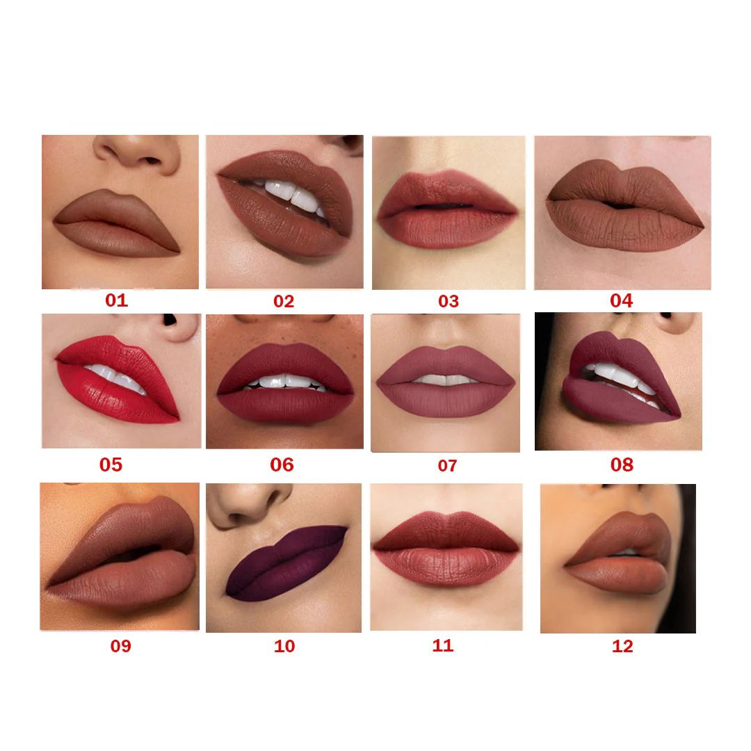 مجموعة محدد جولدن روز ١٢ قطعة قطعة